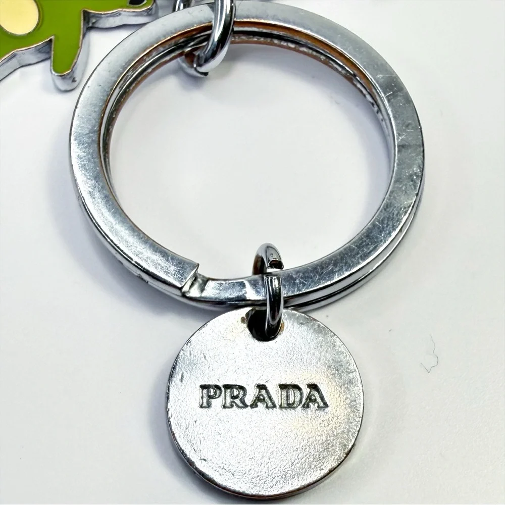 Prada Colorful Bear Bag Charm/Keychain